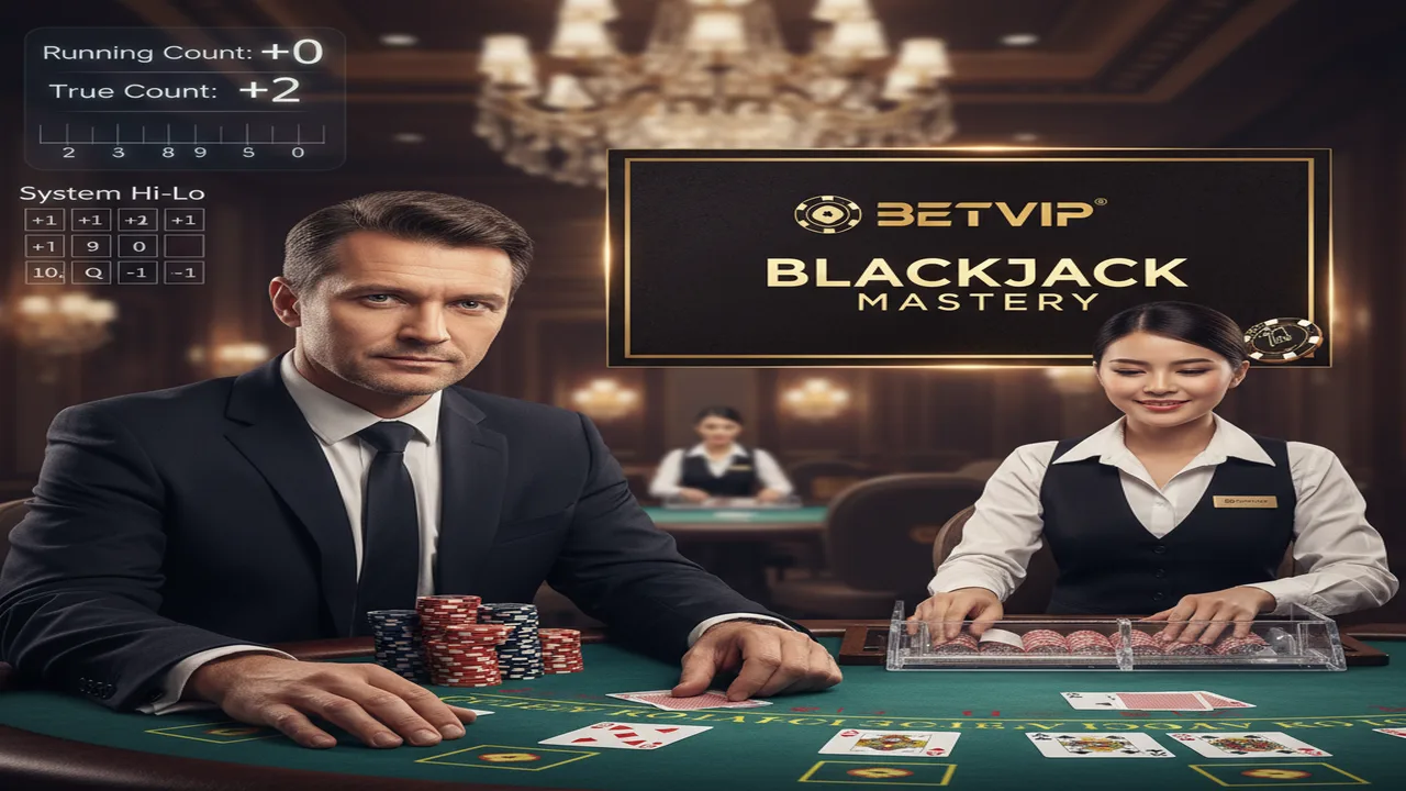 Bí quyết thắng Blackjack bằng chiến thuật đếm bài Betvip