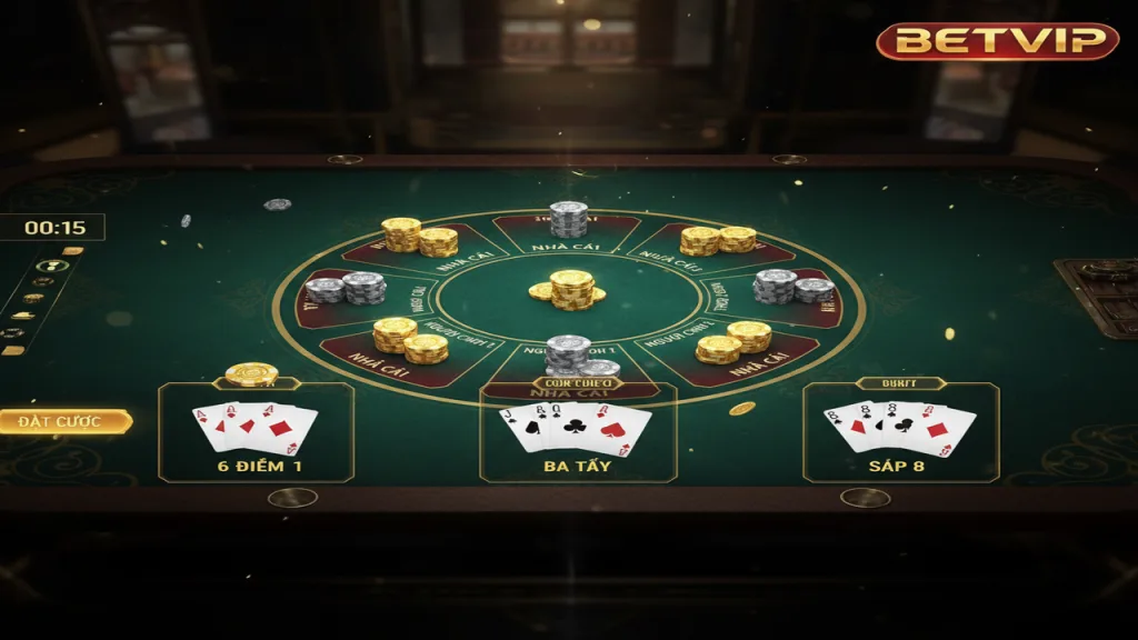 Cách chơi bài 3 cây (Bài cào) thắng nhanh Betvip