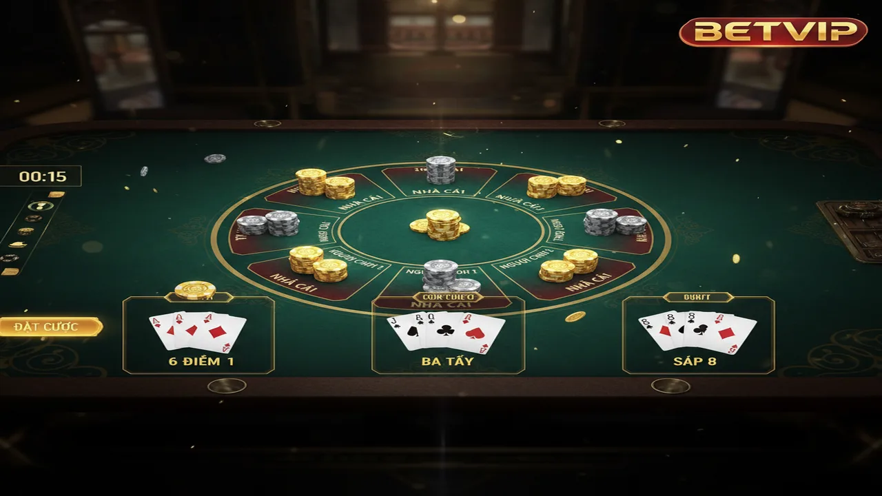 Cách chơi bài 3 cây (Bài cào) thắng nhanh Betvip