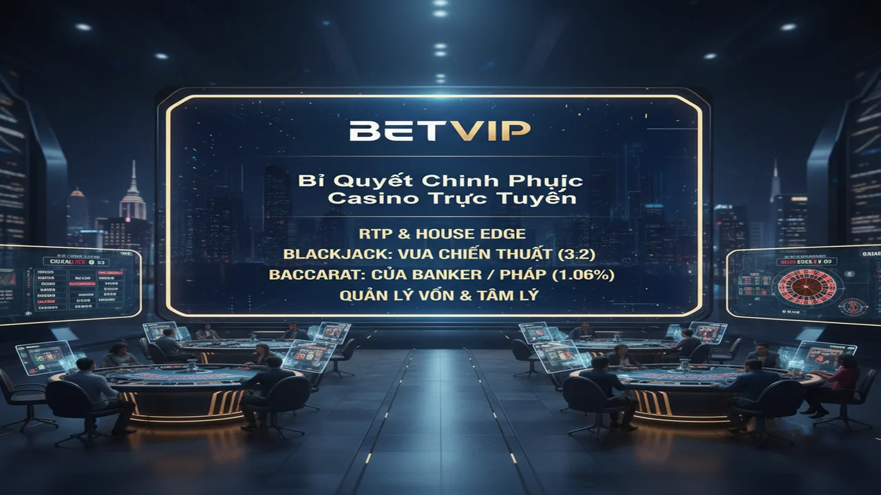 Cách chọn bàn chơi Casino có tỷ lệ thắng cao Betvip