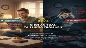 Phân biệt cờ bạc giải trí và cờ bạc bệnh lý Betvip