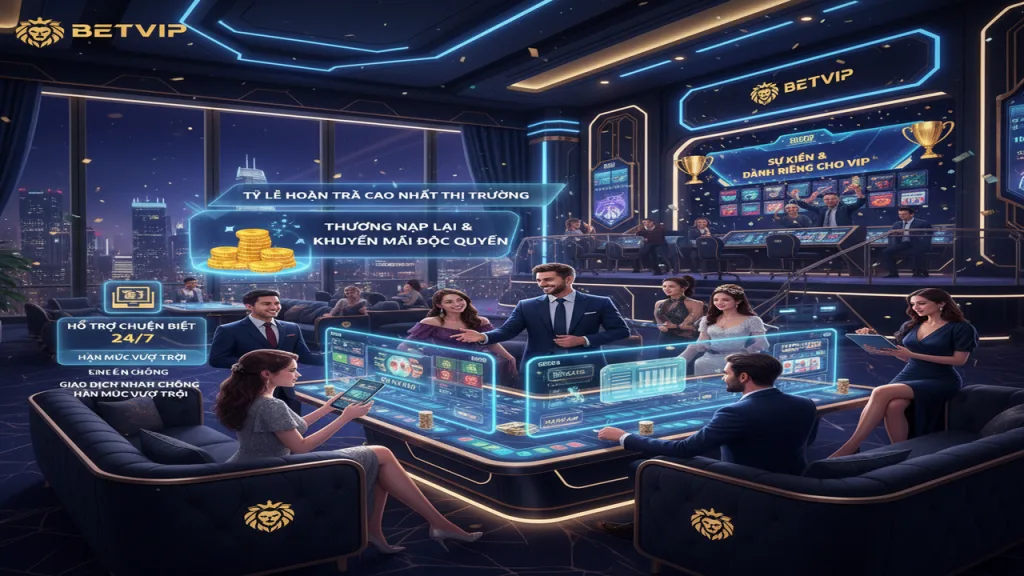 Đặc quyền của thành viên VIP Betvip