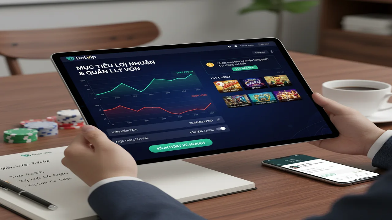 Cách đặt mục tiêu lợi nhuận để chơi bền vững Betvip