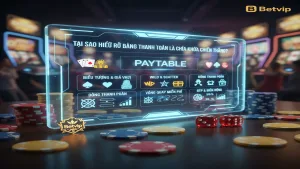 Hướng Dẫn Đọc Bảng Thanh Toán (Paytable) Slot Game Tại Betvip