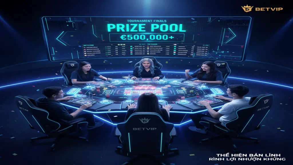 Cách tham gia giải đấu (Tournament) nhận tiền thật Betvip