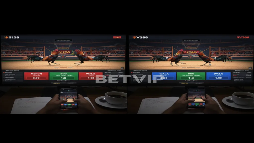 Luật chơi đá gà trực tuyến tại sảnh S128, SV388 Betvip