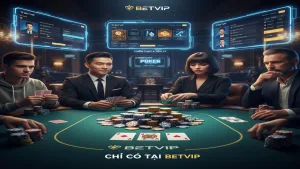 Hướng Dẫn Chơi Poker Betvip Từ A-Z: Chinh Phục Bàn Cược Cùng Chuyên Gia