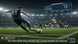 Cách Soi Kèo Phạt Góc (Corner) Hiệu Quả Nhất Tại Betvip