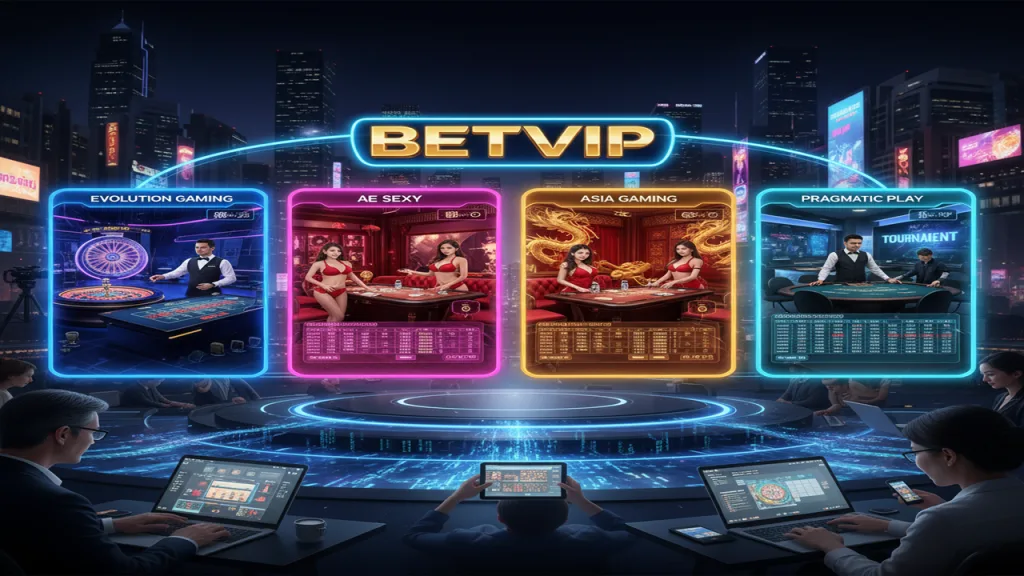 Top các sảnh Casino uy tín nhất hiện nay Betvip