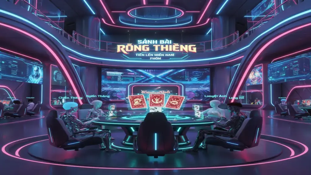 Giao diện sảnh game bài đổi thưởng Sumvip 2026 hiện đại và đẳng cấp